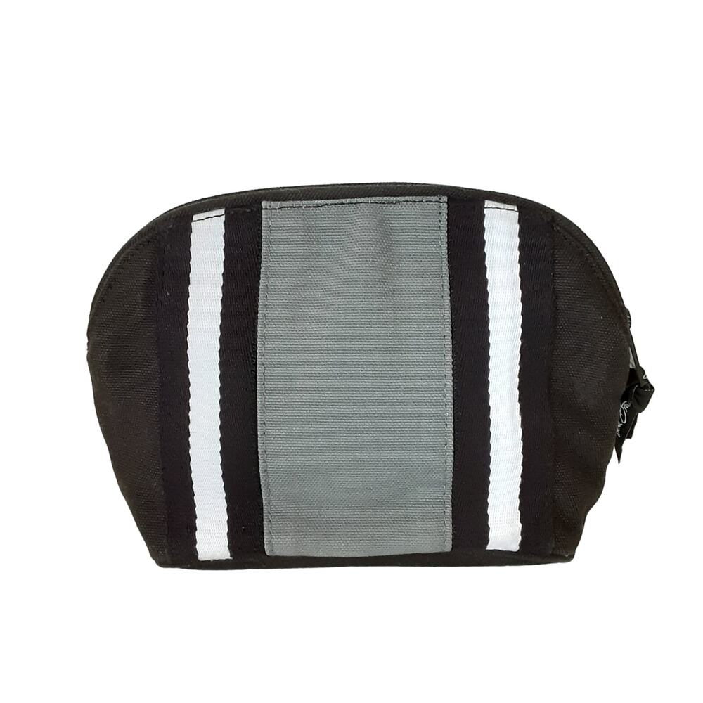 Vera Bradley Colorblock Cosmetic Fanfare Black Sport Pouch Athleisure Tenniscore